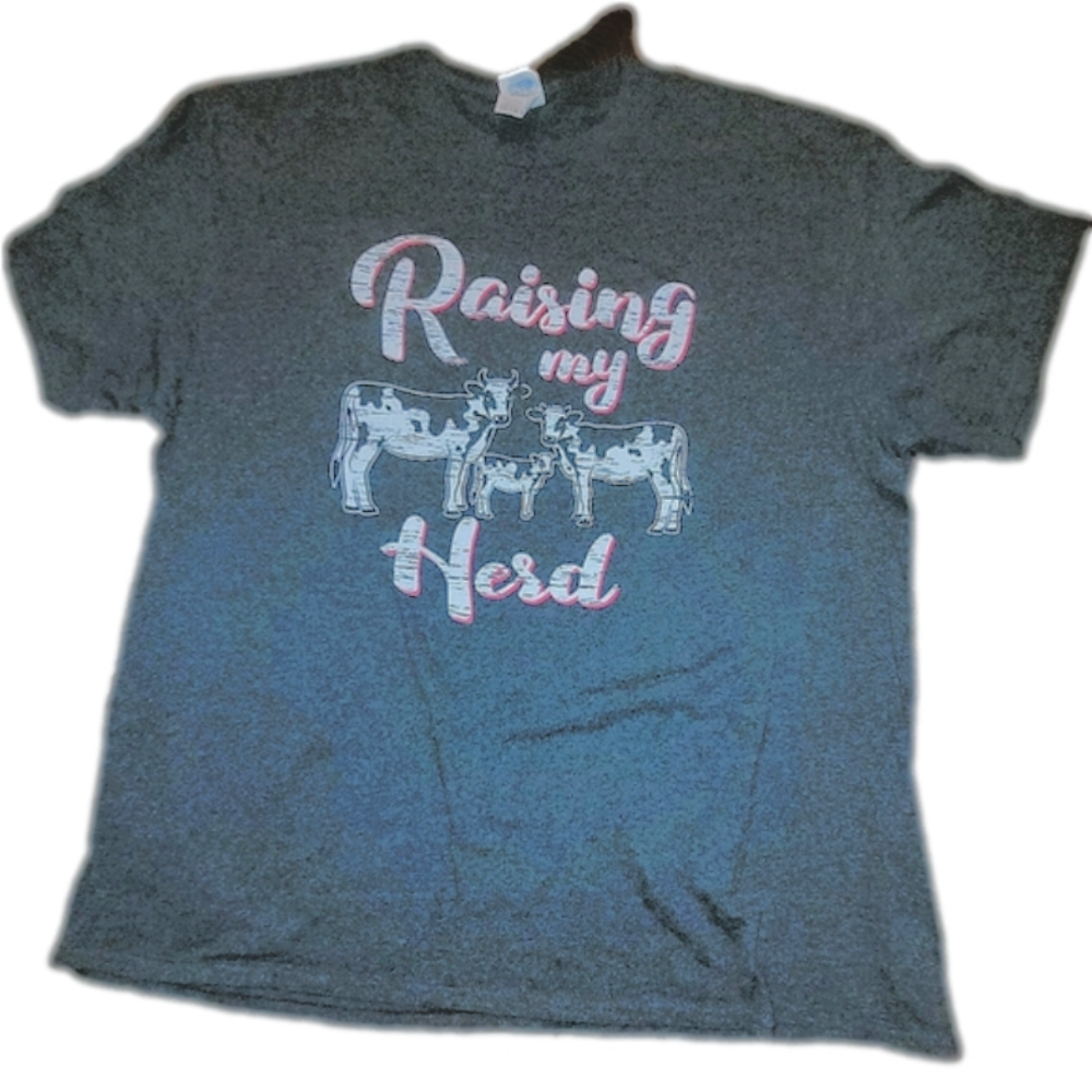 RAISING MY HERD tee short sleeve - XL